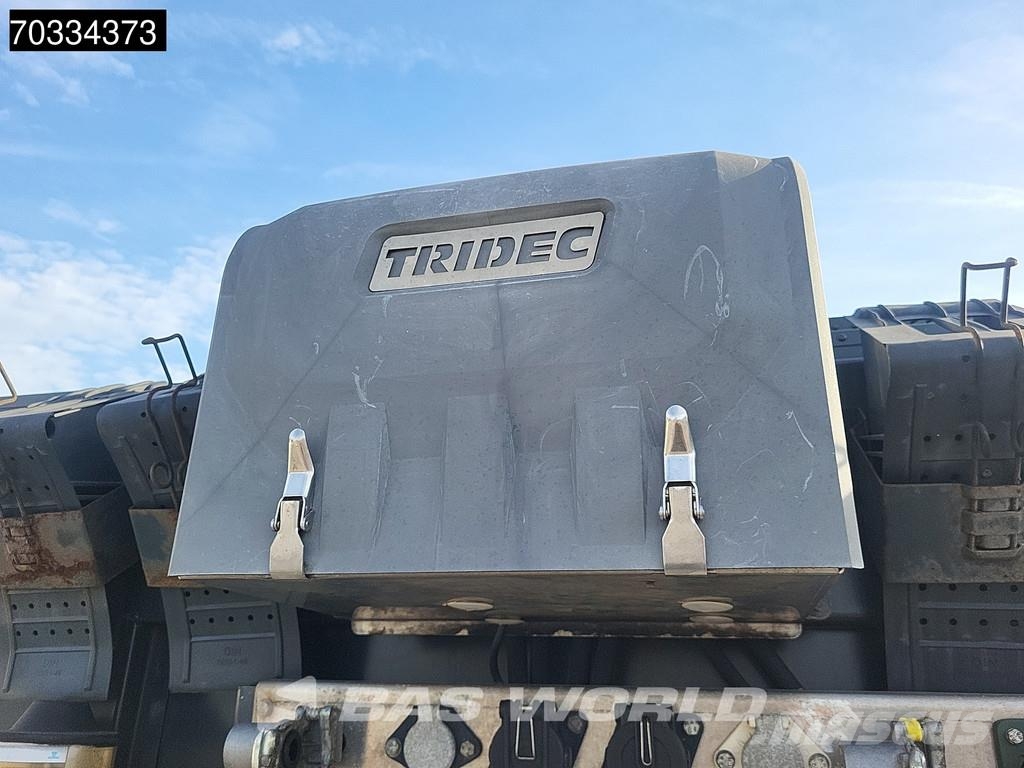 Meusburger MTS-3 3 axles Gooseneck Extendable Steering Axle Diepladers
