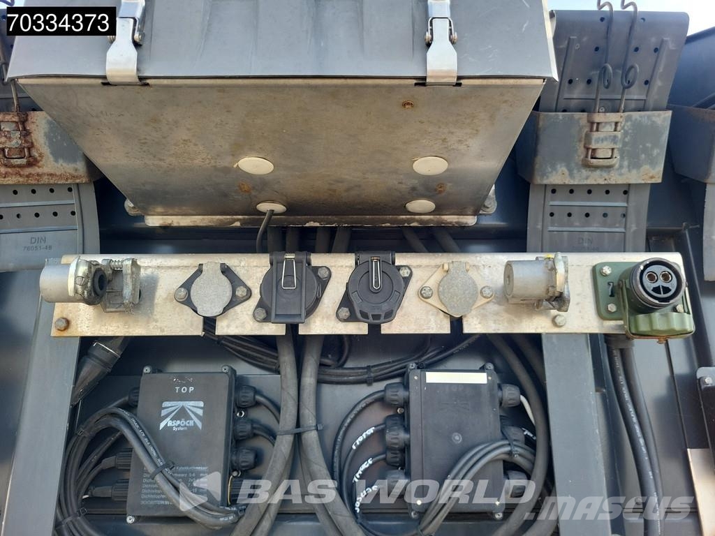 Meusburger MTS-3 3 axles Gooseneck Extendable Steering Axle Diepladers