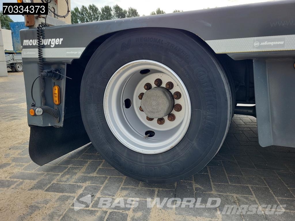 Meusburger MTS-3 3 axles Gooseneck Extendable Steering Axle Diepladers