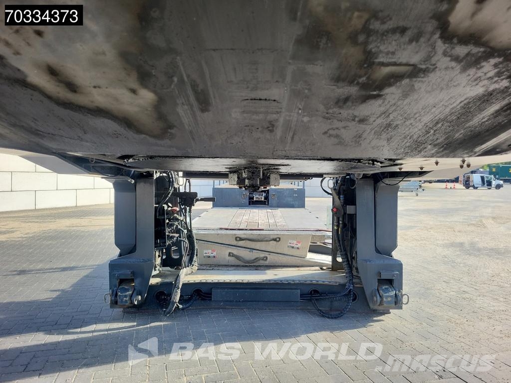 Meusburger MTS-3 3 axles Gooseneck Extendable Steering Axle Diepladers