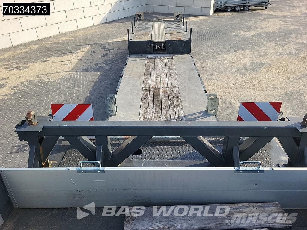 Meusburger MTS-3 3 axles Gooseneck Extendable Steering Axle Diepladers