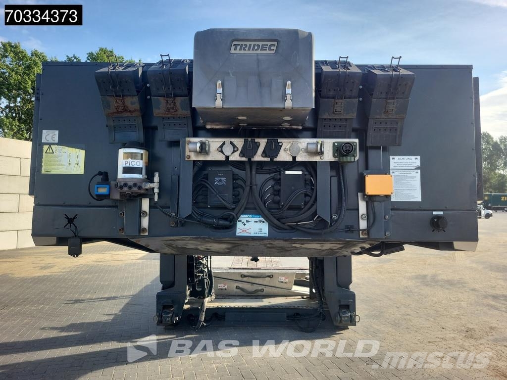 Meusburger MTS-3 3 axles Gooseneck Extendable Steering Axle Diepladers