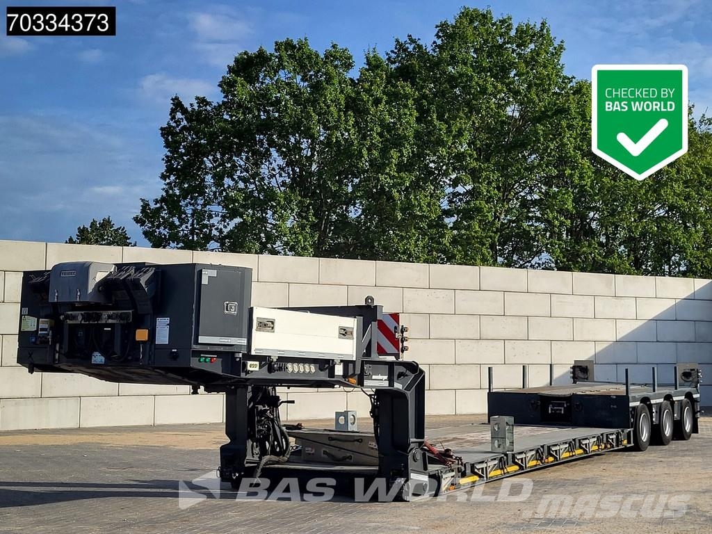 Meusburger MTS-3 3 axles Gooseneck Extendable Steering Axle Diepladers