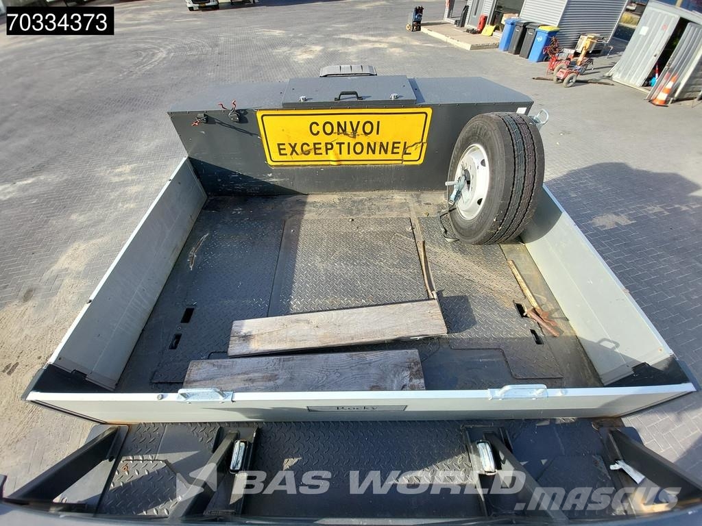 Meusburger MTS-3 3 axles Gooseneck Extendable Steering Axle Diepladers