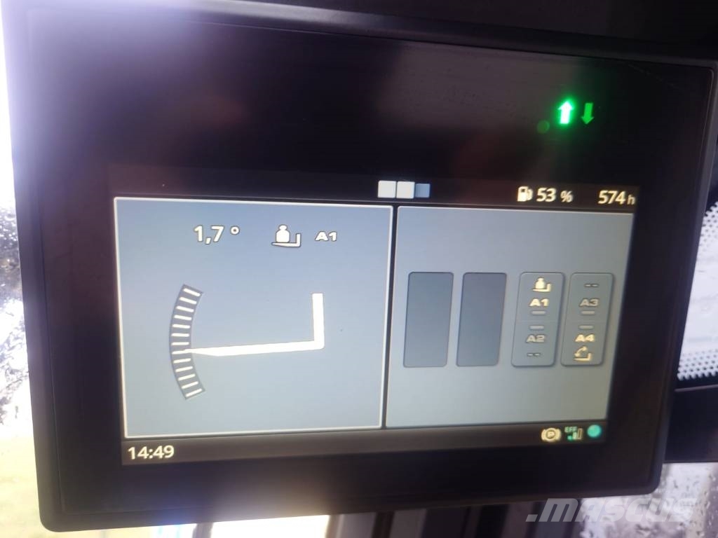 Linde H30T/1202 Container LPG'li forkliftler