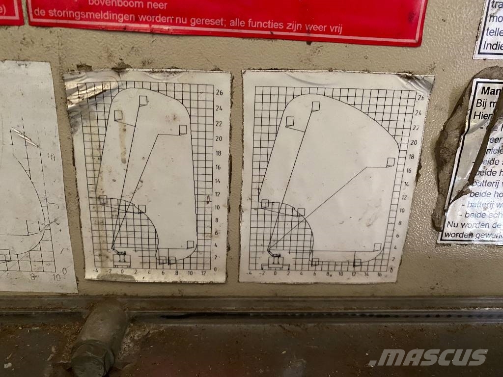 DAF AE55CE Vlečne dvižne ploščadi