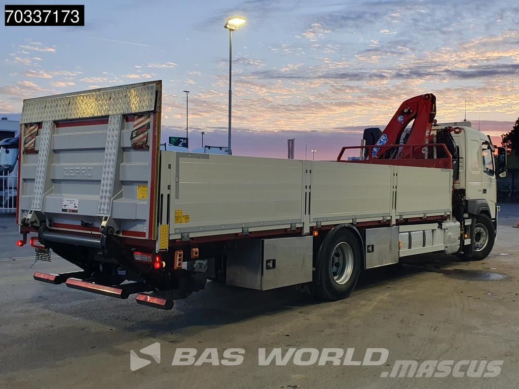 Volvo FM 330 FM 4X2 EFFER 125/4S Crane Kran 1500kg Tailg Platformas/izkraušana no sāniem