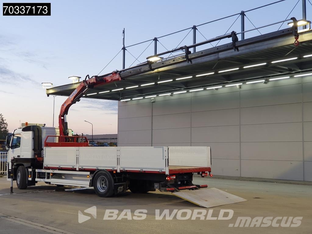 Volvo FM 330 FM 4X2 EFFER 125/4S Crane Kran 1500kg Tailg Platformas/izkraušana no sāniem