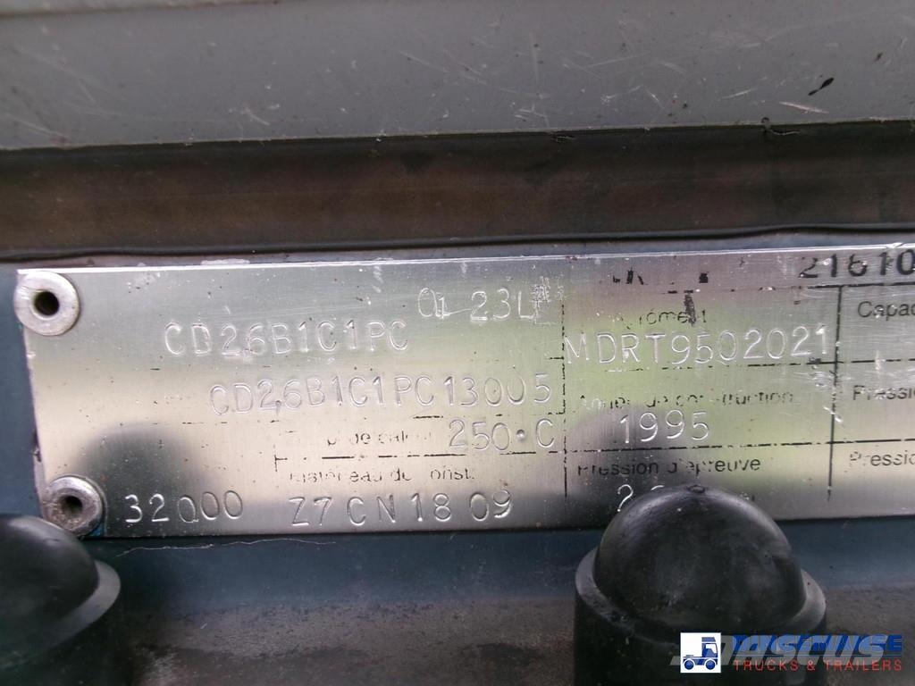 Magyar Bitumen tank inox 32 m3 / 1 comp Полуприцепы-Цистерны