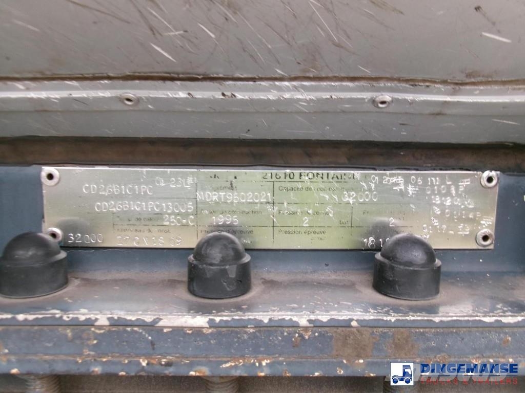 Magyar Bitumen tank inox 32 m3 / 1 comp Полуприцепы-Цистерны