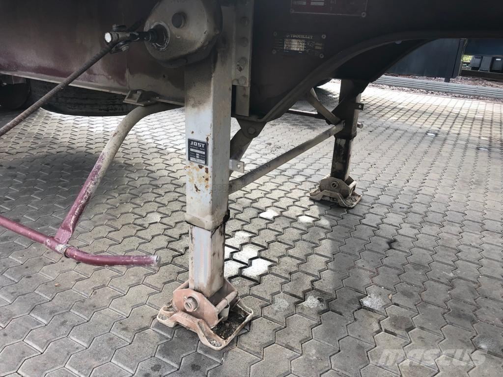 Trouillet ST 33 400 Valníkové návěsy/Návěsy se sklápěcími bočnicemi