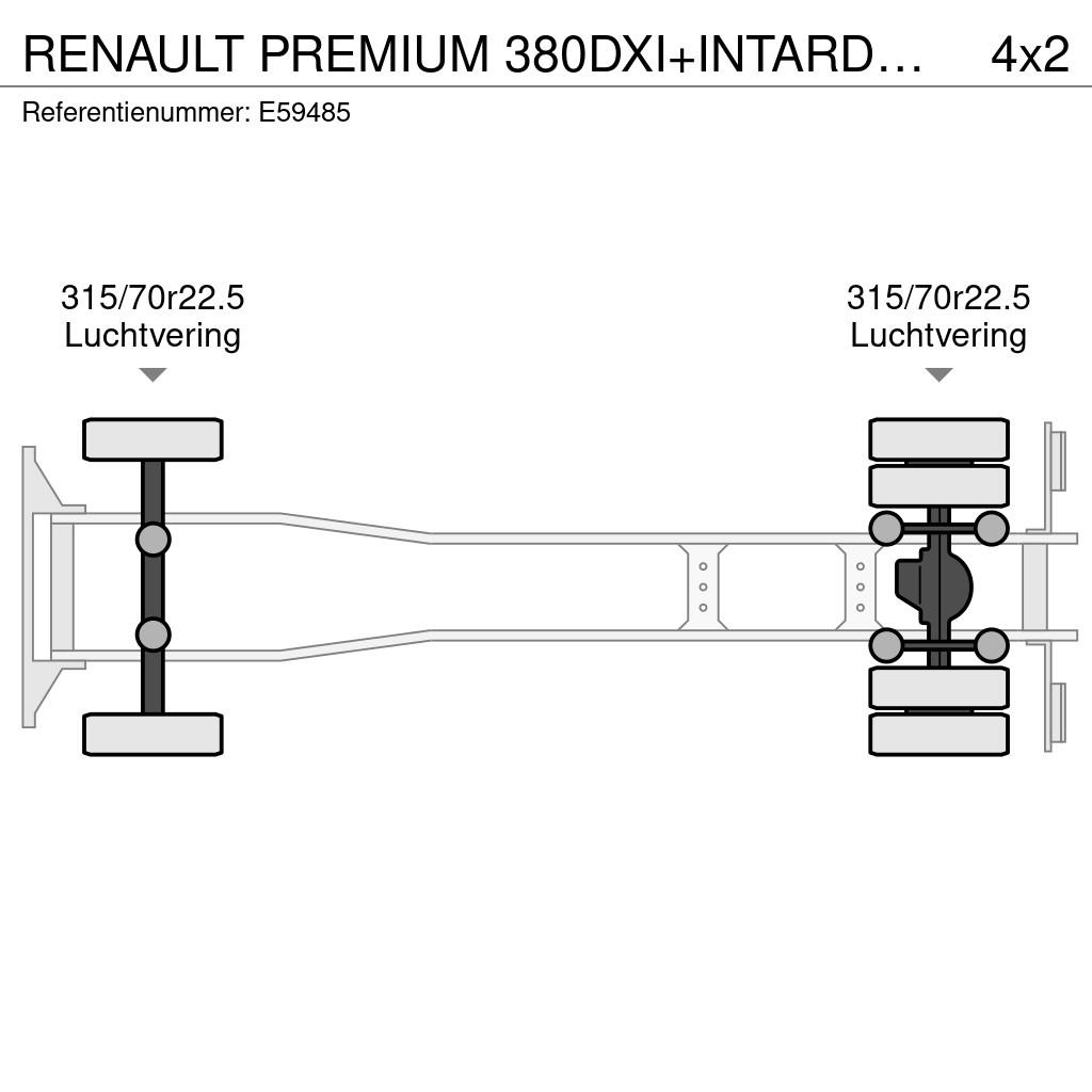 Renault PREMIUM 380DXI+INTARDER+DHOLLANDIA Camiones de caja de lona