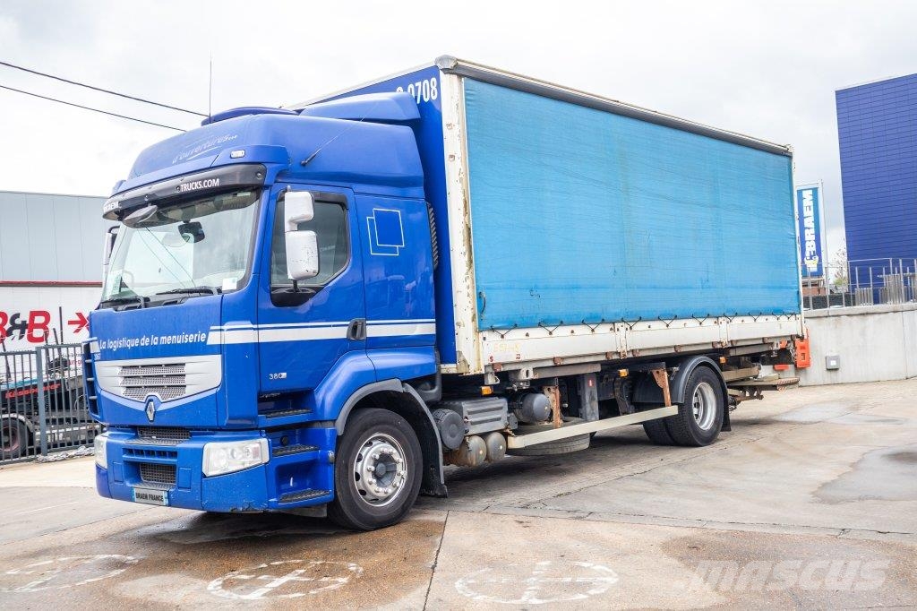 Renault PREMIUM 380DXI+INTARDER+DHOLLANDIA Camion cu prelata