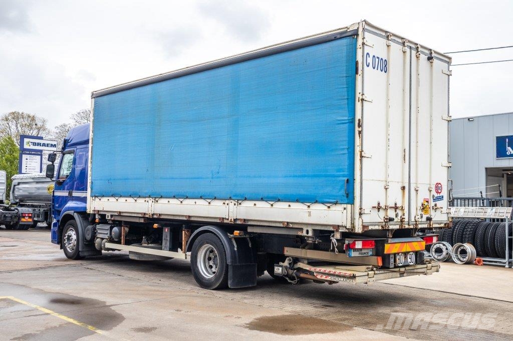 Renault PREMIUM 380DXI+INTARDER+DHOLLANDIA Camiones de caja de lona