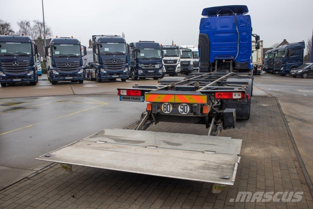 Renault PREMIUM 380DXI+INTARDER+DHOLLANDIA Camiones de caja de lona