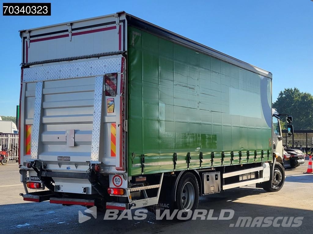 Volvo FL 250 4X2 18tonnner curtainsides 2000kg Ladebordw Tentautod