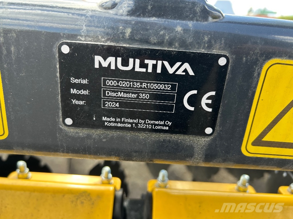 Multiva DM 350 lautasmuokkain Tárcsás boronák