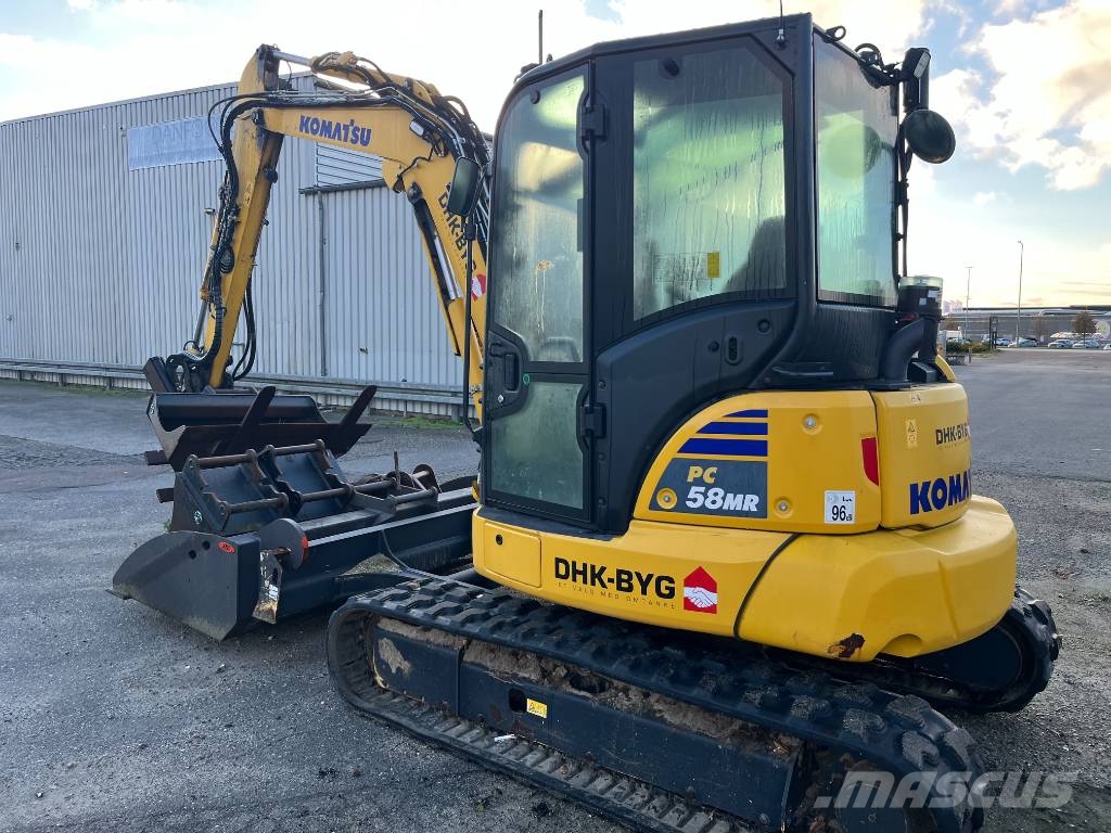 Komatsu PC 58 MR-5 Minigravemaskiner