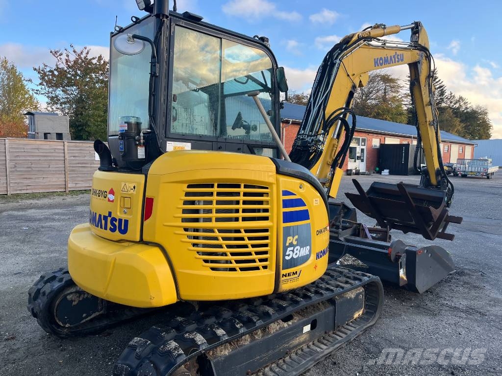 Komatsu PC 58 MR-5 Minigravemaskiner
