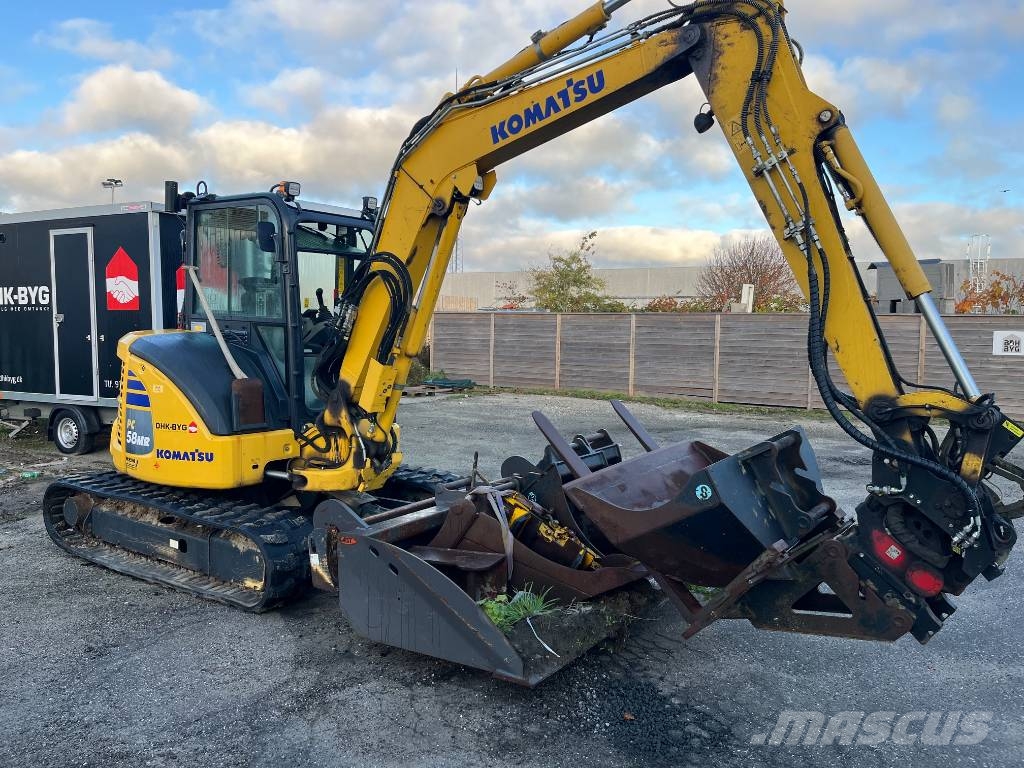 Komatsu PC 58 MR-5 Minigravemaskiner