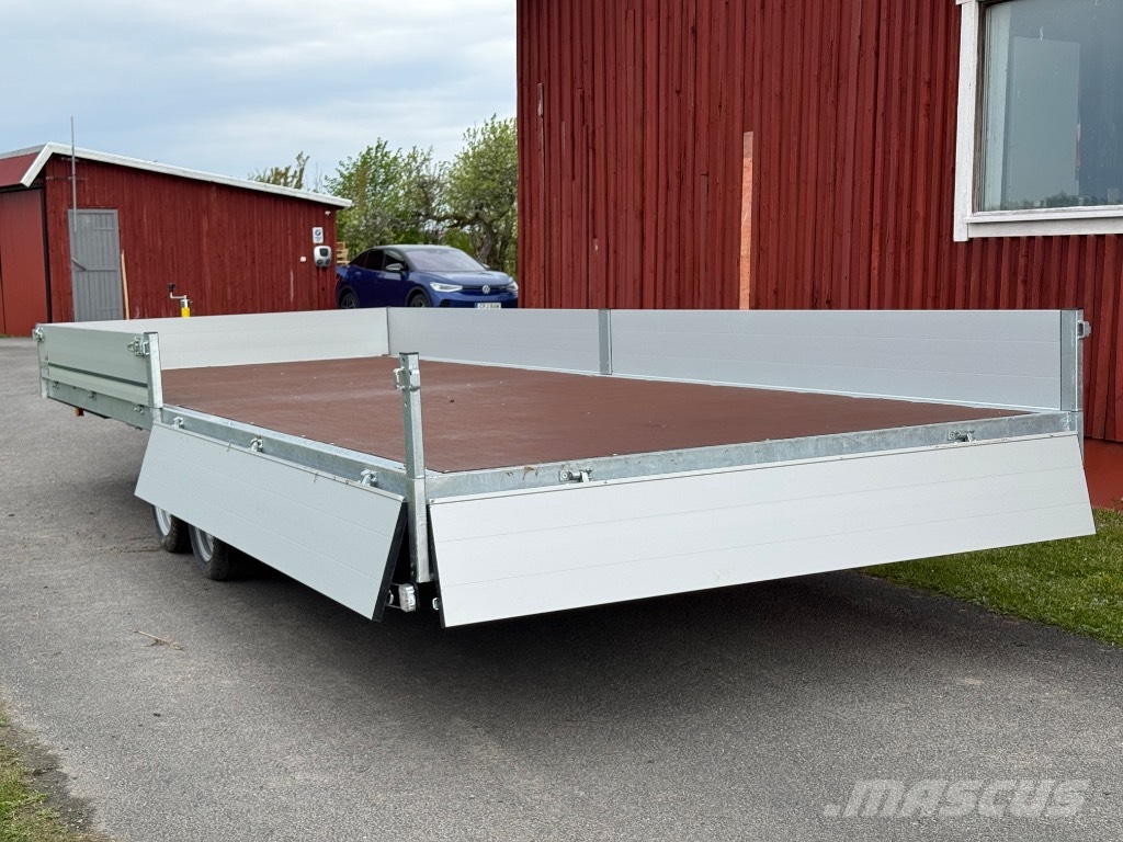 Gaupen Släpvagn 588x208cm 3500kg Tieflader