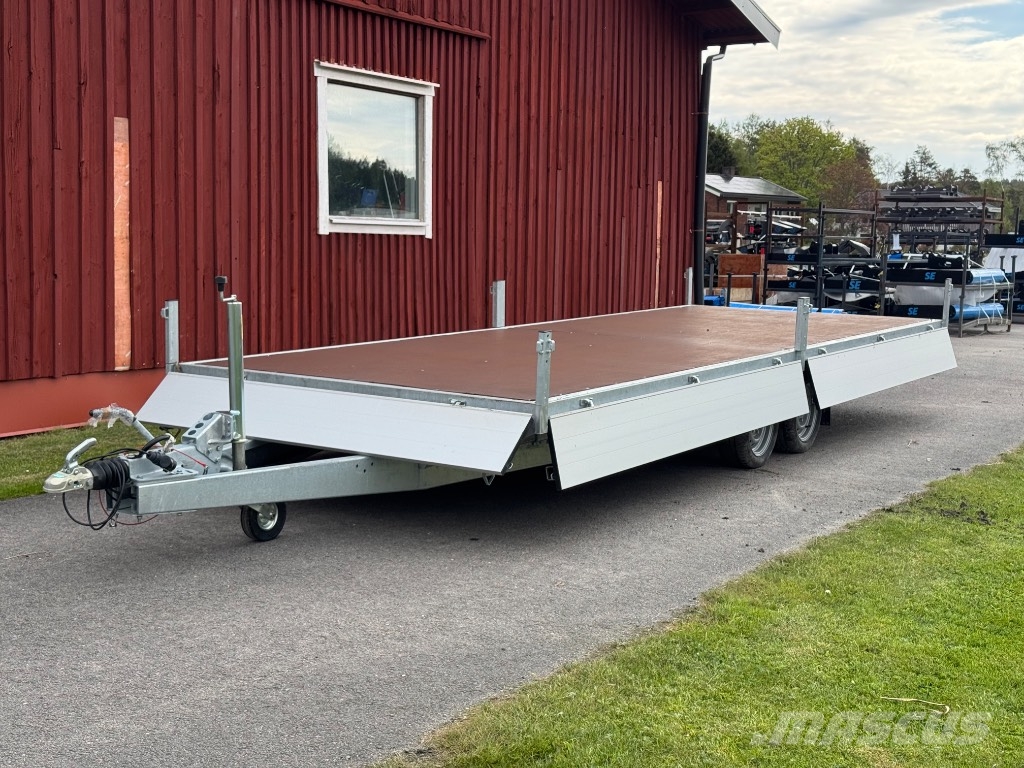 Gaupen Släpvagn 588x208cm 3500kg Tieflader
