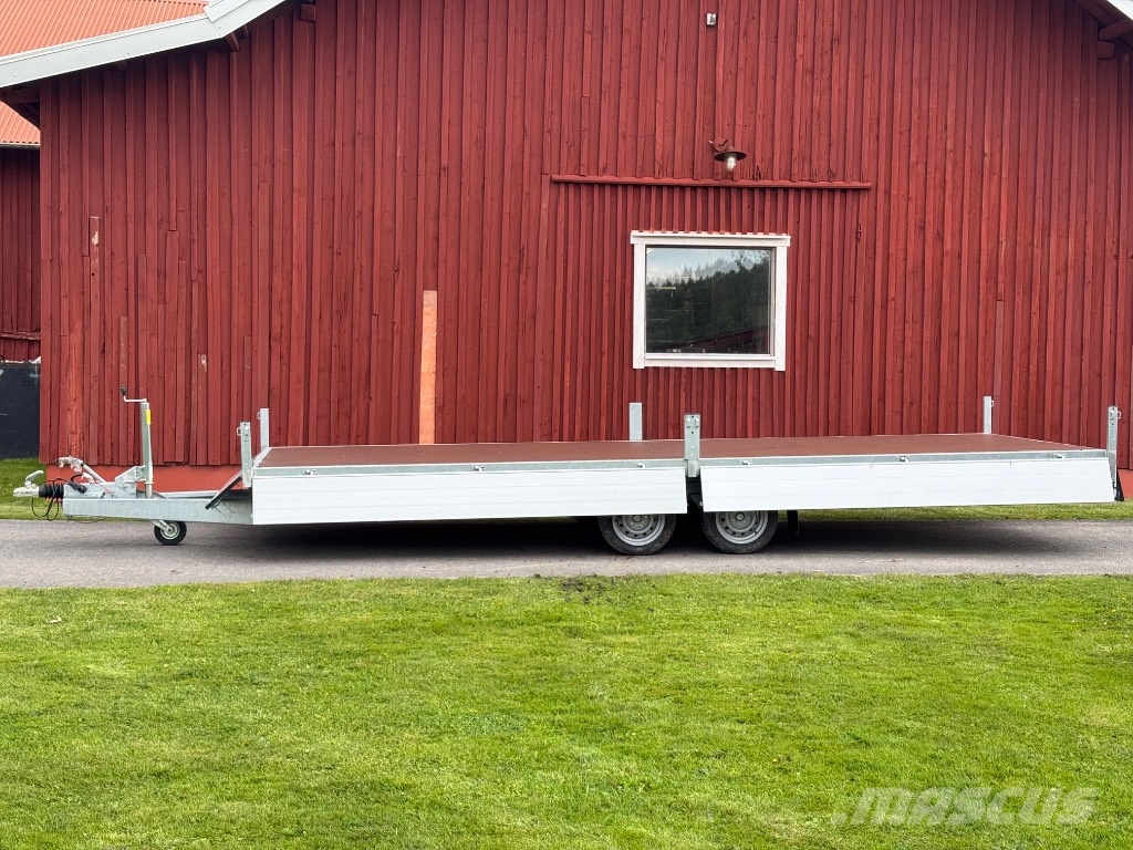 Gaupen Släpvagn 588x208cm 3500kg Tieflader