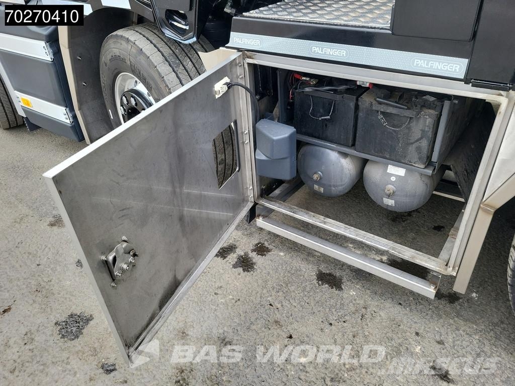 Volvo FM 500 10X4 NEW! Palfinger PK580 TEC + PJ090C JIB 平板栏板货车