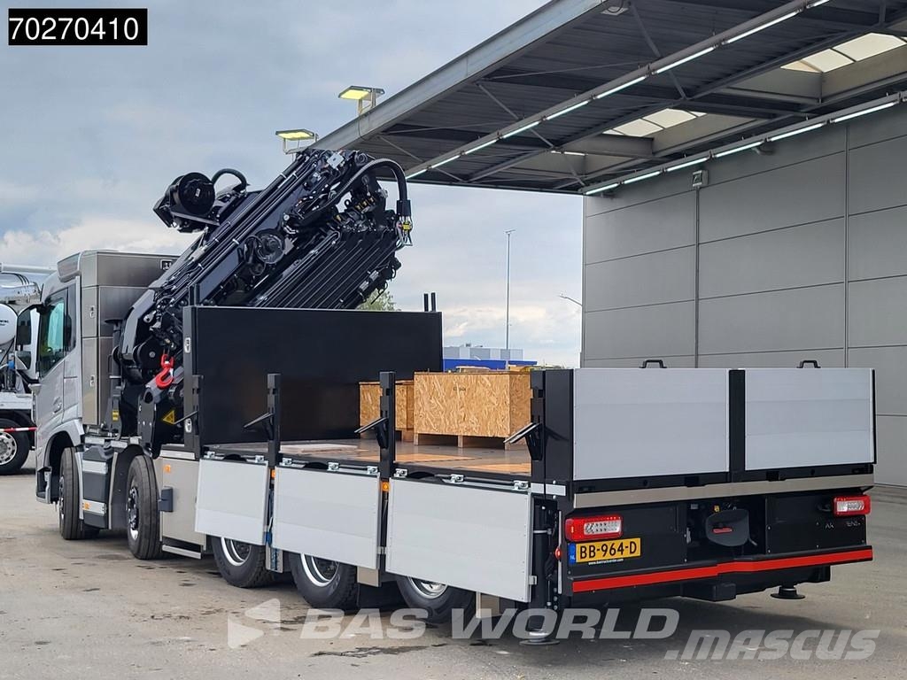 Volvo FM 500 10X4 NEW! Palfinger PK580 TEC + PJ090C JIB Camion con sponde ribaltabili