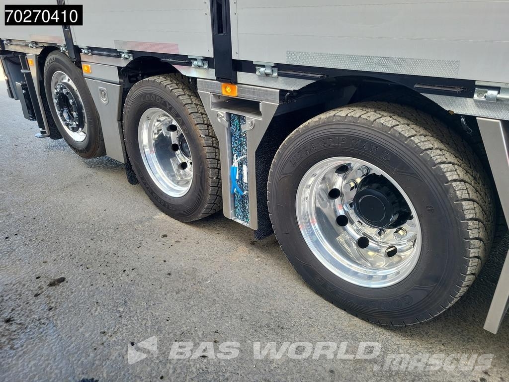 Volvo FM 500 10X4 NEW! Palfinger PK580 TEC + PJ090C JIB 平板栏板货车
