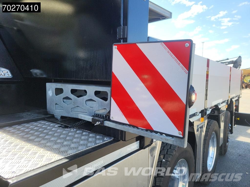 Volvo FM 500 10X4 NEW! Palfinger PK580 TEC + PJ090C JIB 平板栏板货车