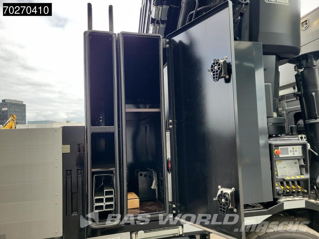 Volvo FM 500 10X4 NEW! Palfinger PK580 TEC + PJ090C JIB 平板栏板货车