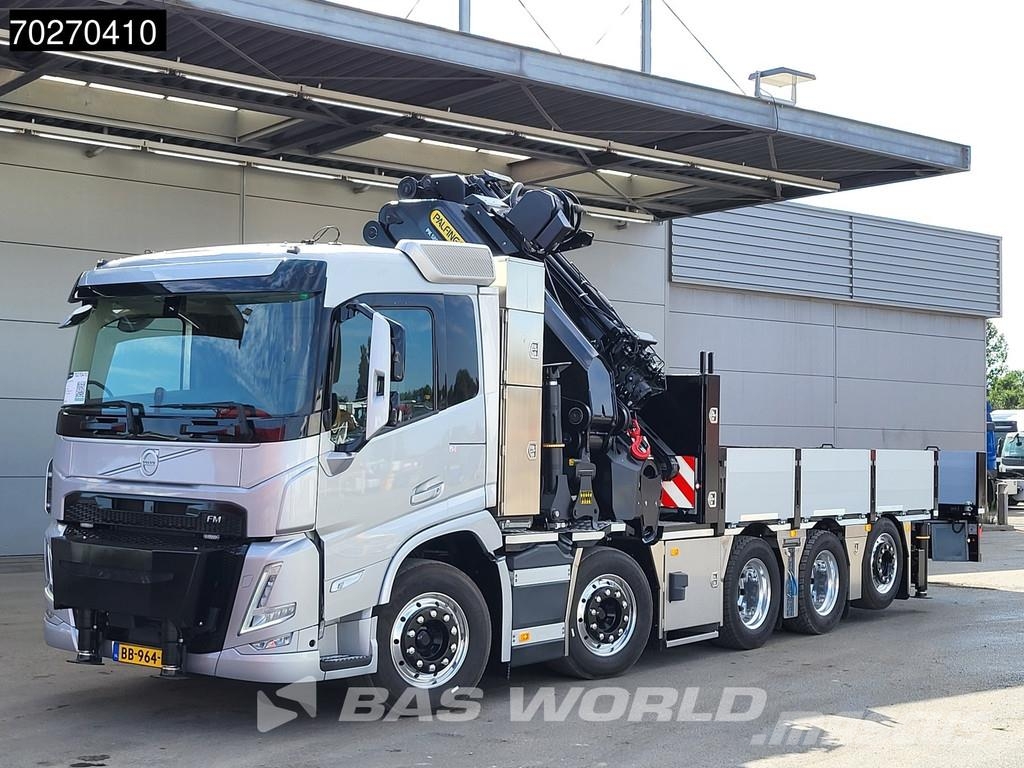 Volvo FM 500 10X4 NEW! Palfinger PK580 TEC + PJ090C JIB Camion con sponde ribaltabili