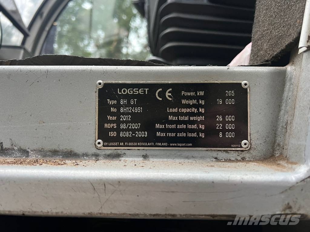 Logset 8 HGT Processadores florestais