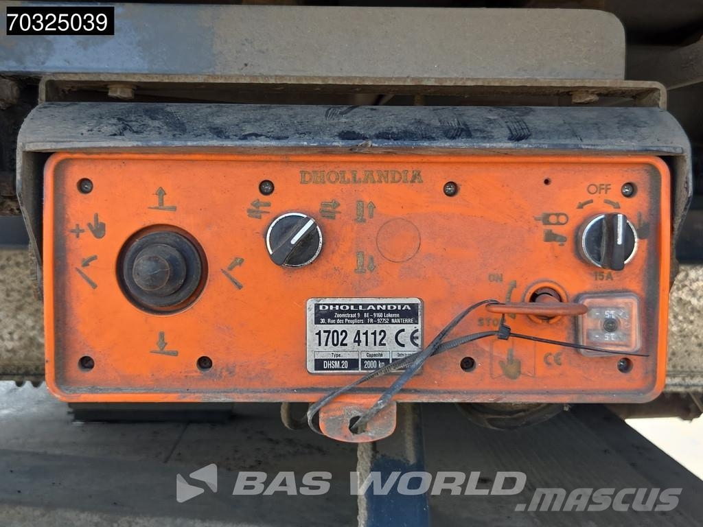 DAF CF 460 4X2 Caja 7,46m 2000kg Plataforma Dhollandia Skåpbilar