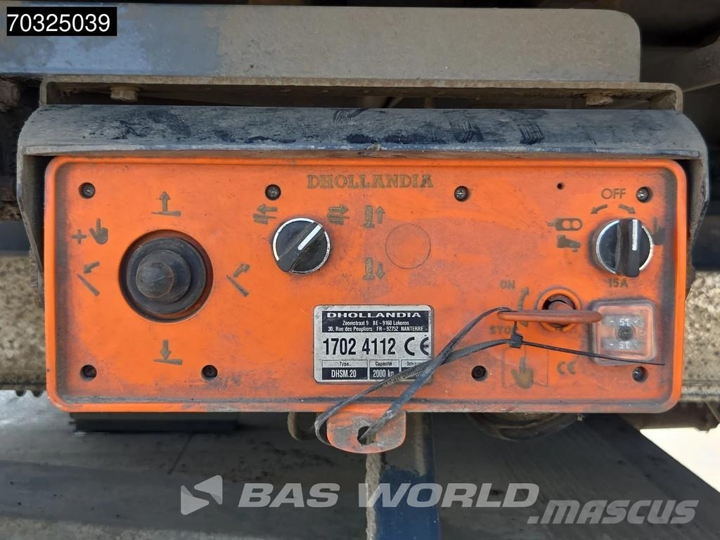DAF CF 460 4X2 Caja 7,46m Plataforma Dhollandia Euro 6 Camiones caja cerrada