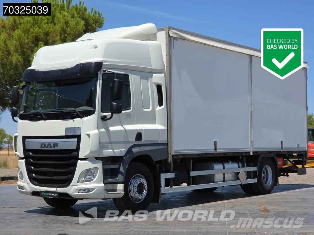 DAF CF 460 4X2 Caja 7,46m Plataforma Dhollandia Euro 6 Camiones caja cerrada