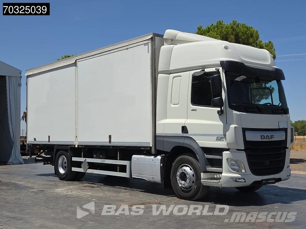 DAF CF 460 4X2 Caja 7,46m Plataforma Dhollandia Euro 6 Camiones caja cerrada