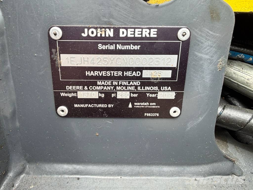 John Deere 1270G Harvesters