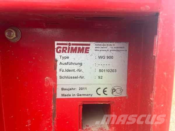 Grimme WG 900 ماكينات زراعية - غير ذلك