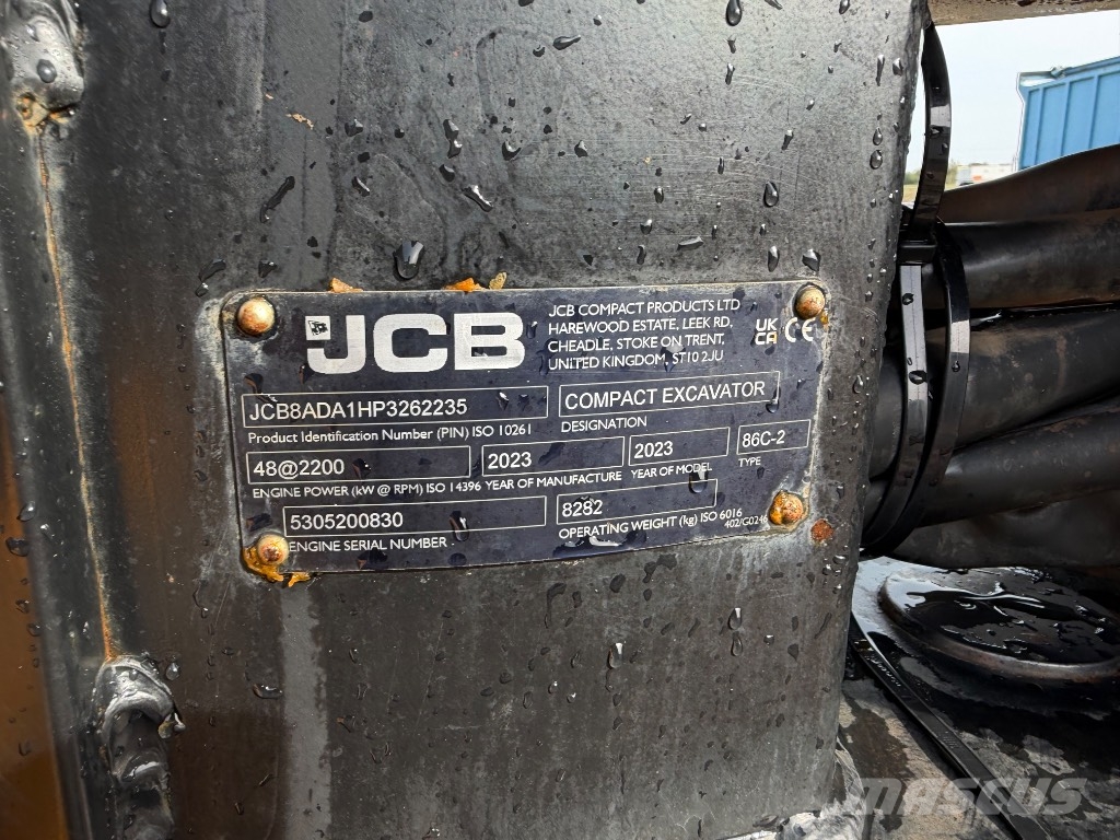 JCB 86 C-2 Escavatori medi 7t - 12t