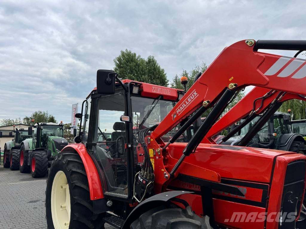 Zetor 8540 TURBO + MAILLEUX MX100 Traktoriai