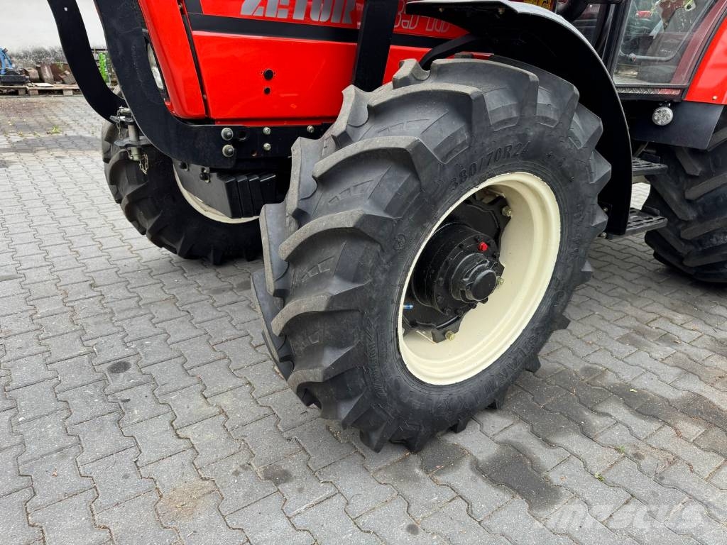 Zetor 8540 TURBO + MAILLEUX MX100 Traktoriai