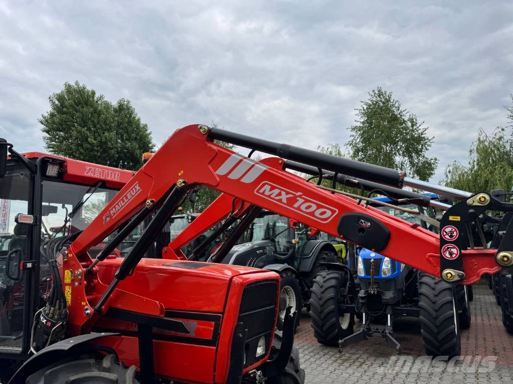 Zetor 8540 TURBO + MAILLEUX MX100 Traktoriai