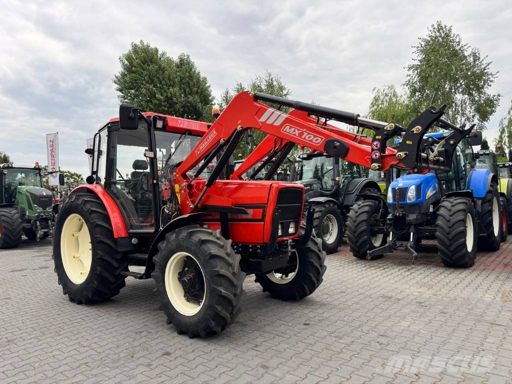 Zetor 8540 TURBO + MAILLEUX MX100 Traktoriai