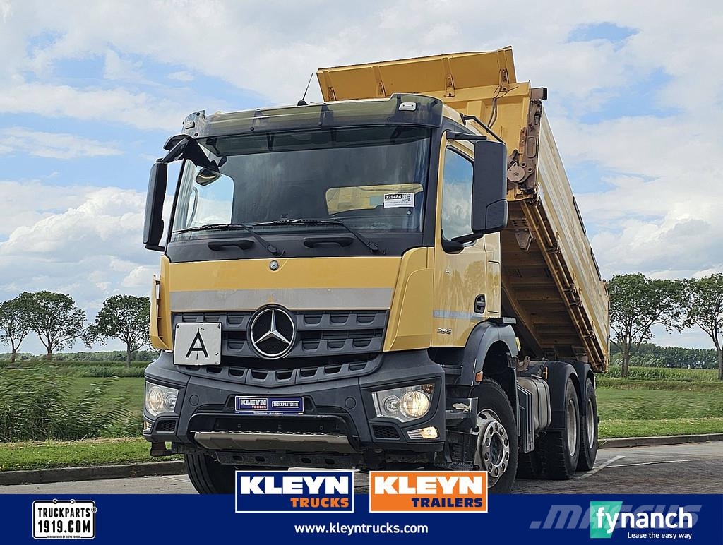 Mercedes-Benz ACTROS 2643 شاحنات قلابة
