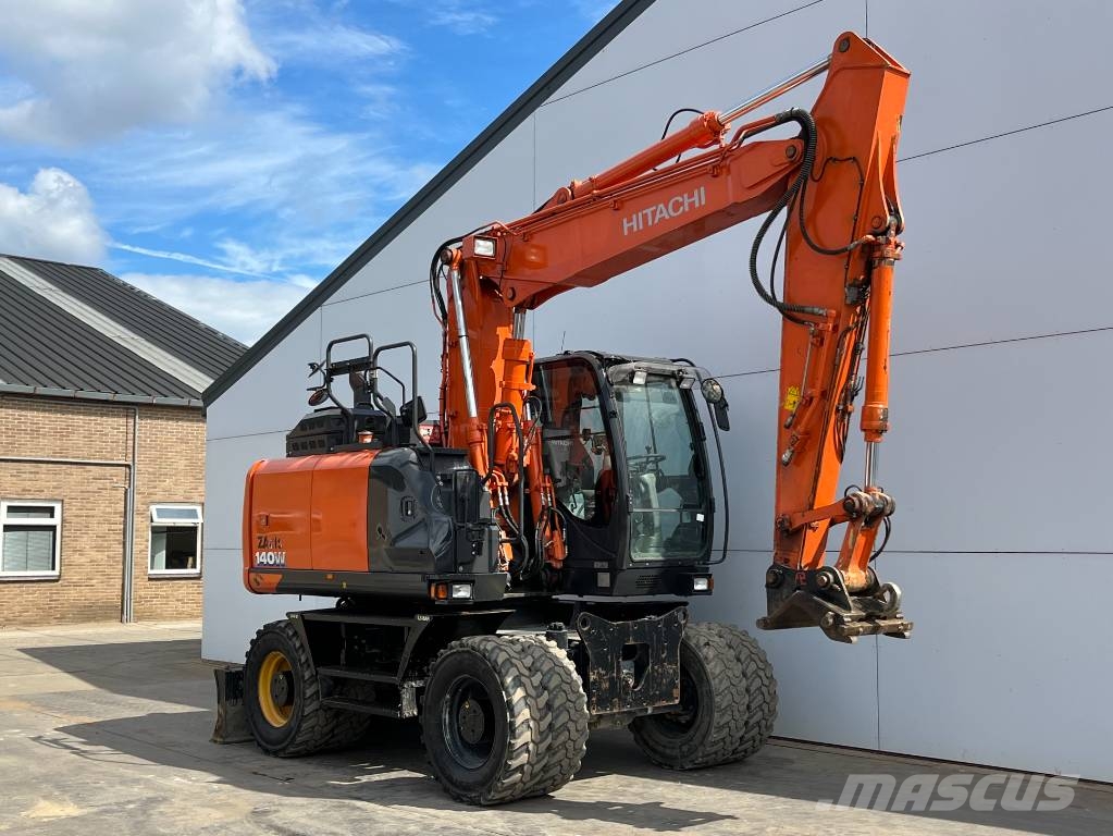 Hitachi ZX140W-6 - Blade / Triple Boom / Auto Greasing Wielgraafmachines
