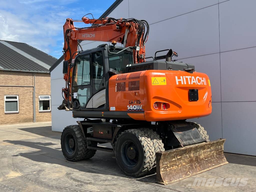 Hitachi ZX140W-6 - Blade / Triple Boom / Auto Greasing Wielgraafmachines