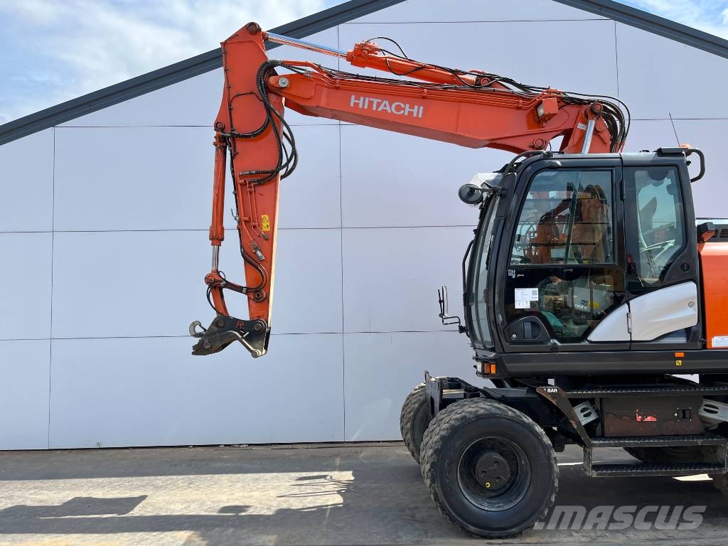 Hitachi ZX140W-6 - Blade / Triple Boom / Auto Greasing Wielgraafmachines