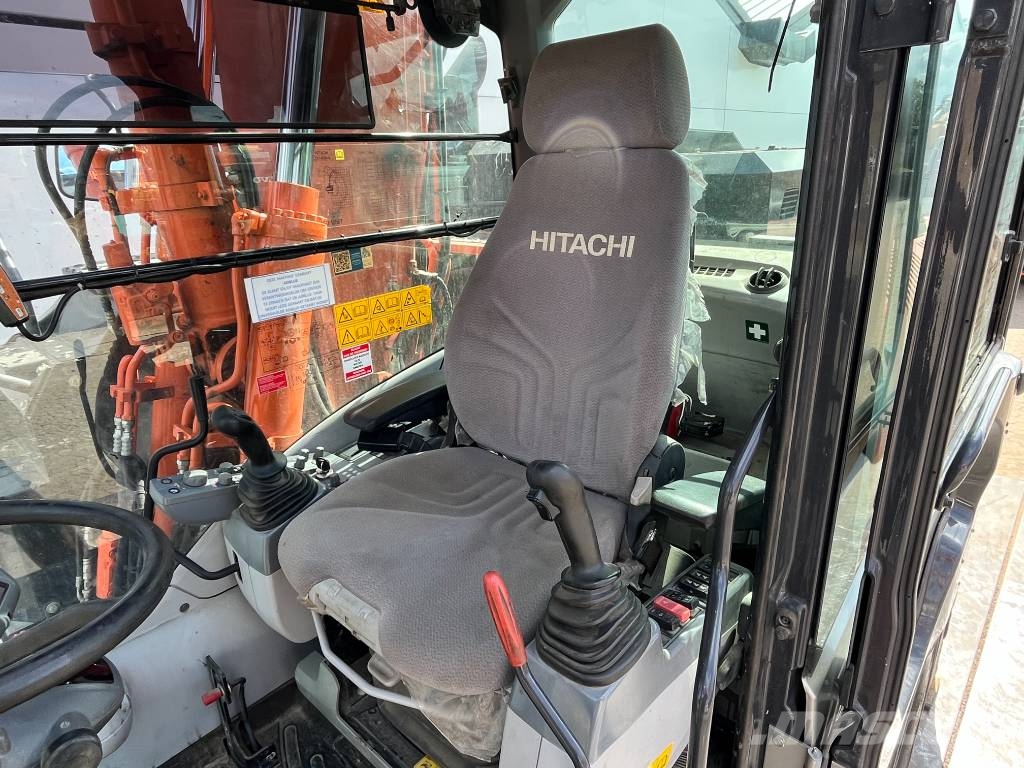 Hitachi ZX140W-6 - Blade / Triple Boom / Auto Greasing Wielgraafmachines